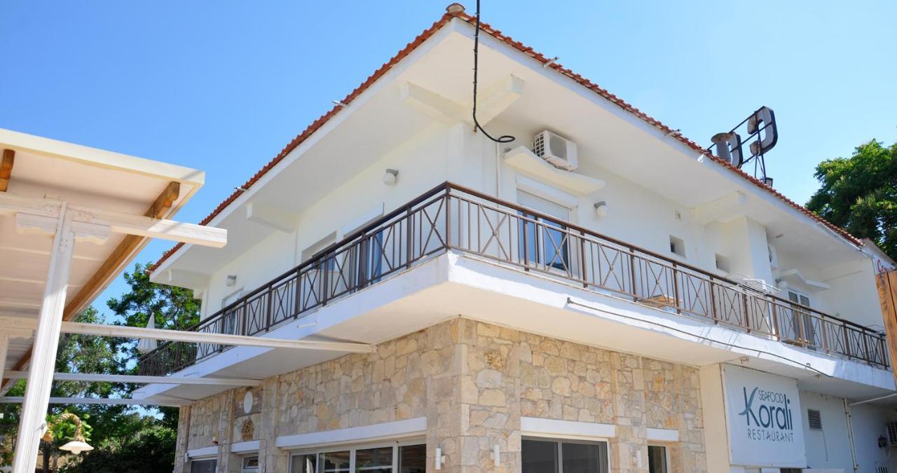 Coralli Beach Studios-Apartments Kallithea  Eksteriør bilde